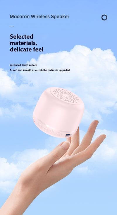 Parlante Bluetooth Portátil Mini Macaron con Tarjeta USB - Image 10
