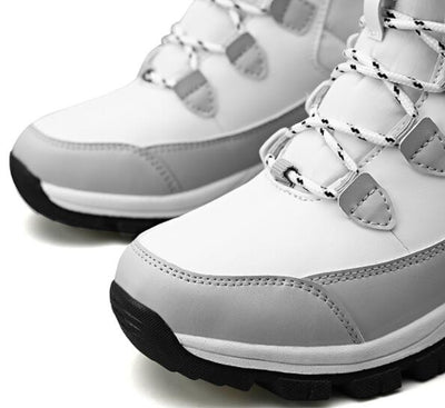 Botas de Nieve Cálidas Acolchadas de Terciopelo para Mujer - Image 15