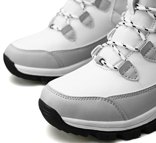 Botas de Nieve Cálidas Acolchadas de Terciopelo para Mujer - Image 15