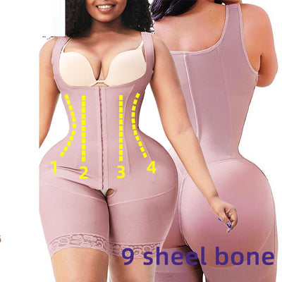 Faja Reductora de 9 Varillas de Acero - Levantador de Glúteos y Reductor de Cintura Talla Grande - Image 3