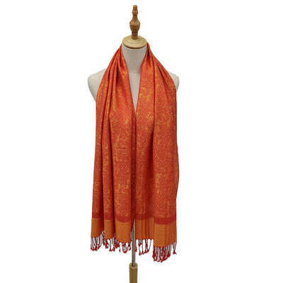 Rebozo Étnico Paisley en Jacquard de Cashemira - Image 17