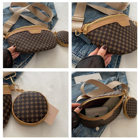 Bolso Bandolera Retro con Estampados Únicos - Estilo Europeo y Americano - Image 19