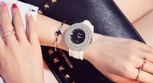 Reloj de Mujer Coreano con Diamantes y Cielo Estrellado de Lujo - Image 11