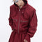 Chaqueta Deportiva Acolchada 3D Rojo con Hombros Deconstruidos