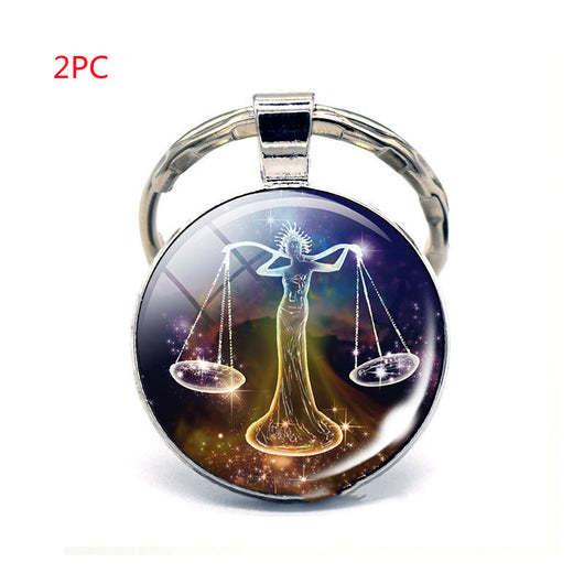 Llavero de los Doce Signos del Zodiaco - Regalo de Cumpleaños Personalizado - Image 26