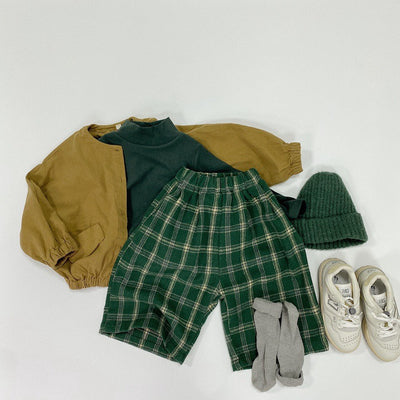 Pantalones a Cuadros Infantiles con Estilo Personalizado - Image 8