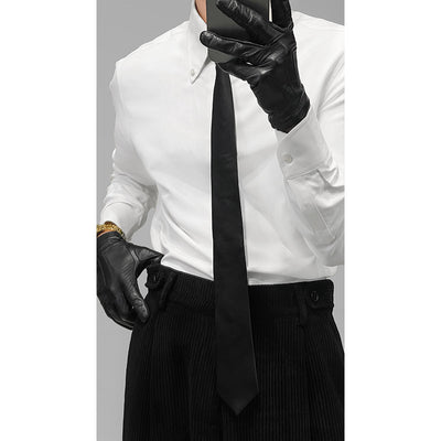 Camisa Italiana de Cuello Puntiagudo Manga Larga para Hombre - Image 4