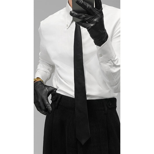Camisa Italiana de Cuello Puntiagudo Manga Larga para Hombre - Image 4