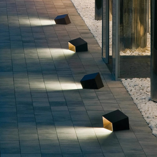 Reflector Solar LED Exterior Impermeable Negro - Image 3