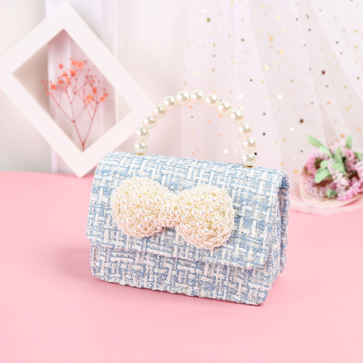 Bolso Mensajero Doble Propósito con Detalle de Moño Perla - Image 6