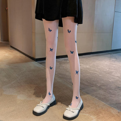 Pantimedias con Moño Azul para Mujer - Image 10