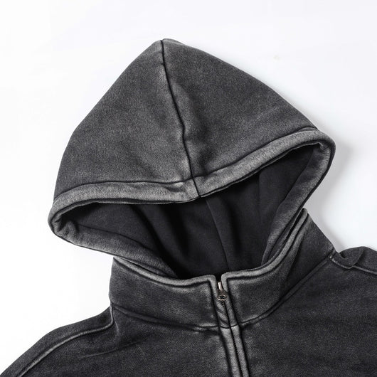 Sudadera Deportiva Vintage Americana con Capucha y Forro Polar - Image 8