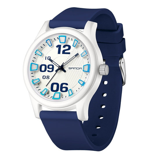 Reloj Infantil Resistente al Agua con Correa de Silicona Bicolor - Image 7