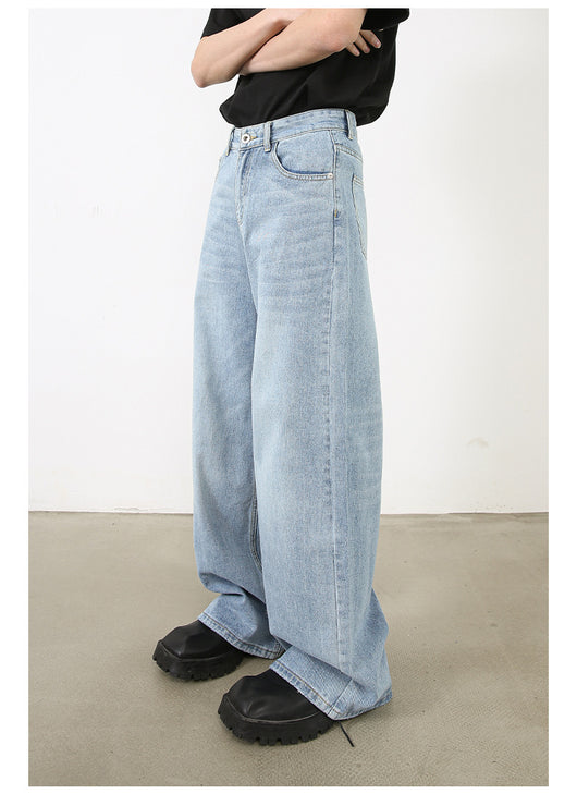 Jeans Rectos Holgados Casual para Hombre y Mujer - Image 12