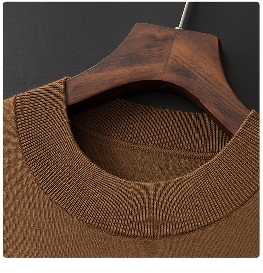 Suéter Base Cuello Alto Fino Versátil para Hombre - Image 16