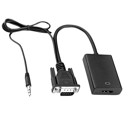 Adaptador VGA a HDMI con Audio y Alimentación - Conexión 1080p Plug and Play - Image 5