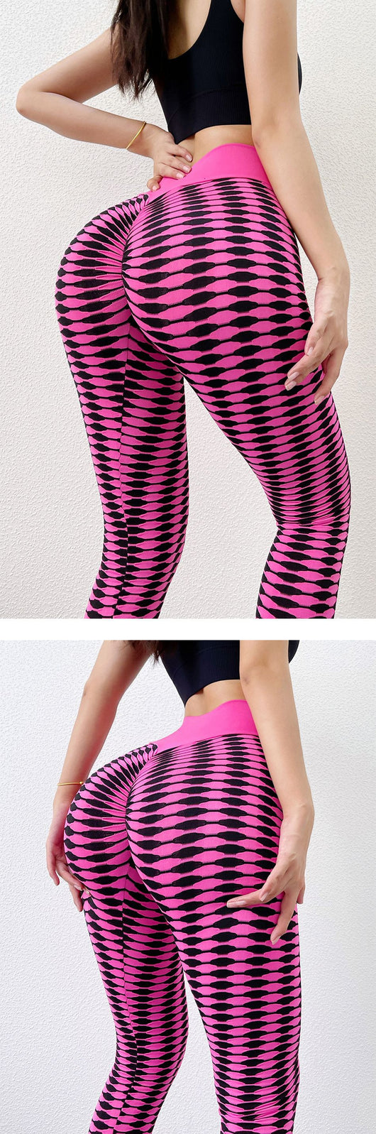 Leggings Deportivos Estampado Cebra Secado Rápido sin Costuras - Image 11