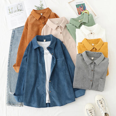 Chaqueta de Pana Vintage - Estilo Retro Atemporal - Image 20