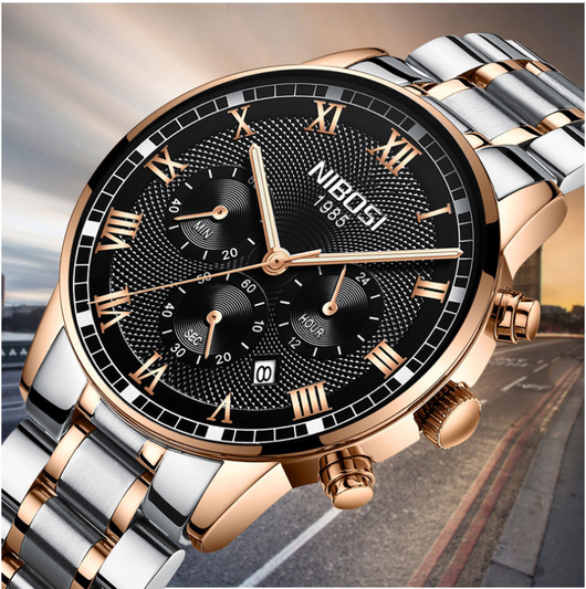 Reloj Deportivo Multifunción con Correa de Acero Resistente al Agua - Image 12