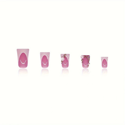 Uñas Postizas Removibles Pico de Pato Cortas - Image 3