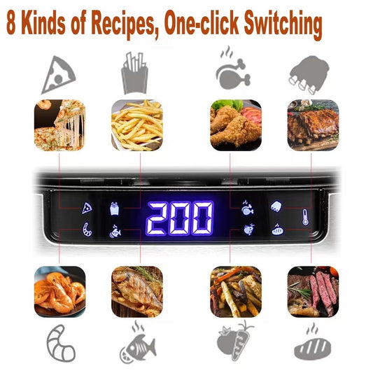 Freidora de Aire 50L con Pantalla Táctil para Cocina Moderna - Image 2