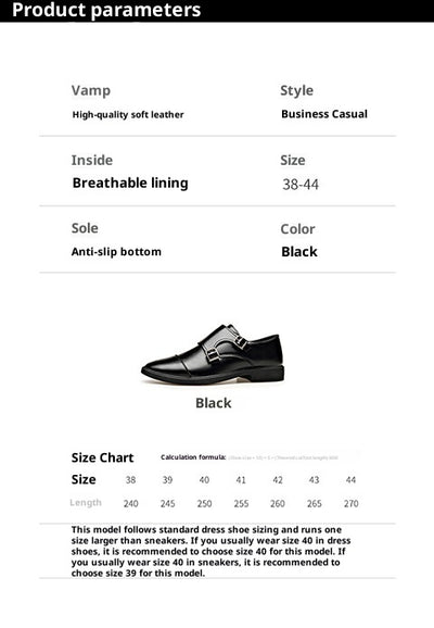 Zapatos de Cuero para Hombre con Suela Suave - Diseño Versátil y Cómodo - Image 6