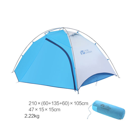 Tienda de Campaña Alpinista 3 Estaciones con Doble Techo, Marco de Aluminio Resistente a Viento y Lluvia - Image 8