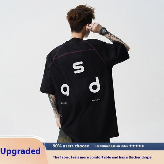 Playera de Algodón con Estampado de Letras - Image 2
