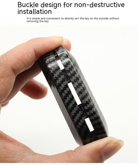 Funda de Fibra de Carbono para Llave Remota Fiat 500 - Protección Premium - Image 9