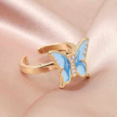 Anillo Giratorio Mariposa Dulce - Diseño Elegante y Versátil - Image 24