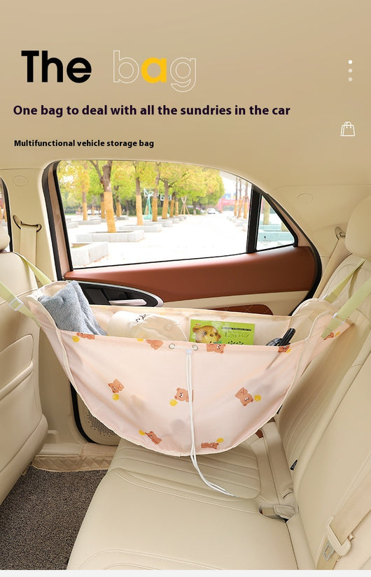 Organizador de Asiento Trasero para Auto con Múltiples Compartimentos - Image 16