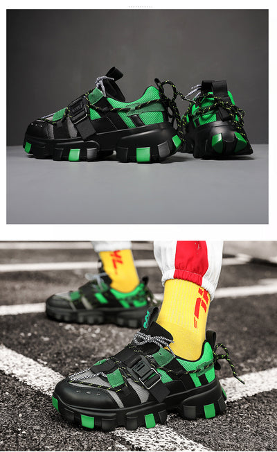 Zapatos Casuales Gruesos para Hombre - Estilo Papá Moderno - Image 11