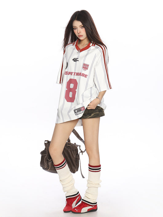 Playera Deportiva Casual para Mujer - Estilo Trendy de Manga Corta - Image 4