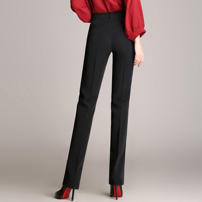 Pantalón de Vestir Ancho Talla Grande para Mujer - Estilo Casual Elegante - Image 2