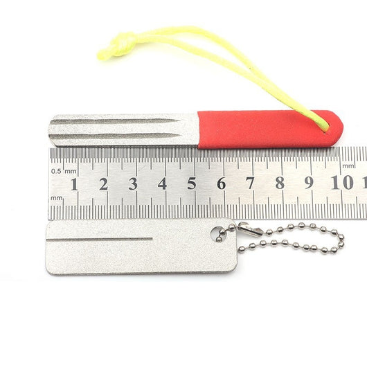 Afilador Portátil de Diamante para Camping - Herramienta Multiusos con Piedra de Afilar - Image 9