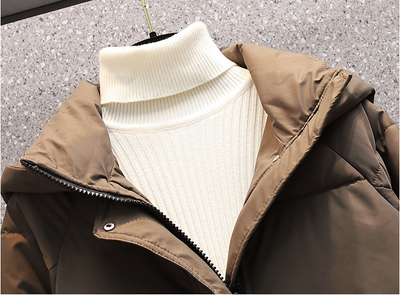Chaqueta Acolchada Suelta con Capucha y Bolsillos - Image 12