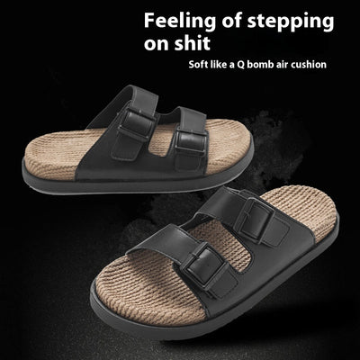 Pantuflas Masajeadoras de Cuerda de Cáñamo con Suela Elástica - Image 23