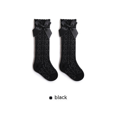 Calcetines Altos de Malla para Bebé - Colección Primavera Verano Estilo Coreano - Image 11