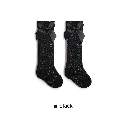 Calcetines Altos de Malla para Bebé - Colección Primavera Verano Estilo Coreano - Image 11