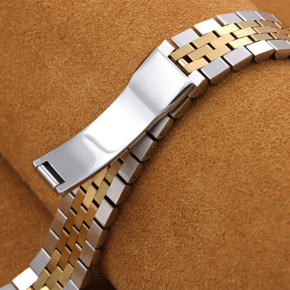 Pulsera de Reloj en Acero Inoxidable Calibre Sólido