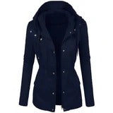 Chaqueta Biker de Cuero para Mujer - Diseño Clásico en Colores Sólidos - Image 18