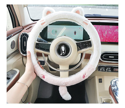 Funda Térmica Peluche para Volante - Diseño Cartoon Otoño Invierno - Image 10