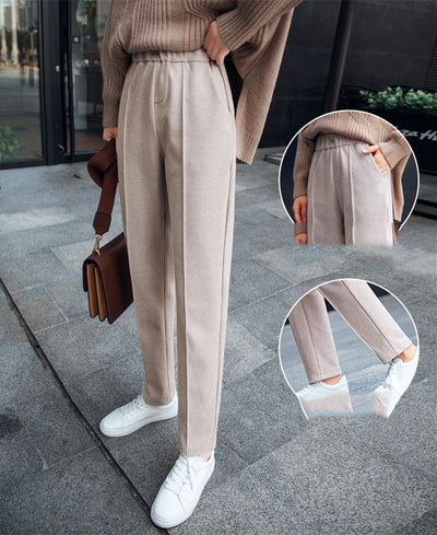 Pantalones Harem Rectos Delgados para Mujer - Image 14