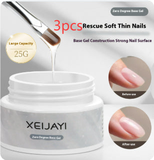 Gel Base Constructor Blanco para Uñas - Refuerzo y Modelado Profesional - Image 21
