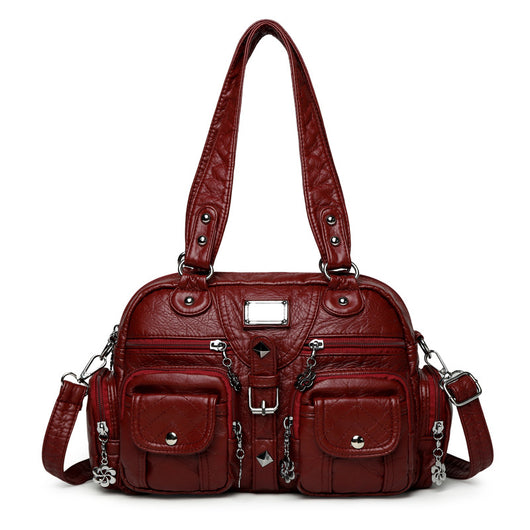 Bolso Mensajero Retro Vintage Estilo Europeo Americano para Mujer - Image 8