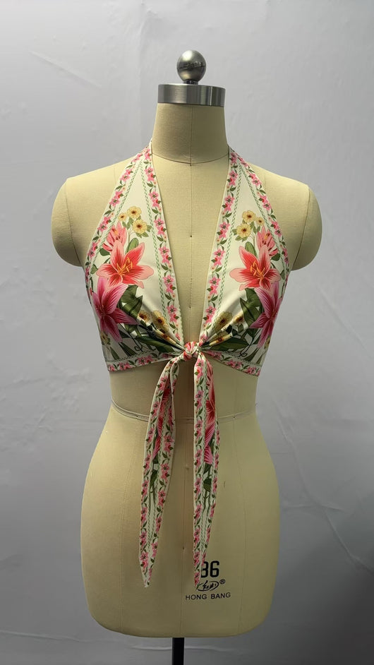 Blusa Estampada sin Espalda para Mujer - Diseño Casual y Moderno - Image 10
