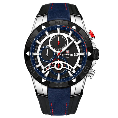 Reloj de Negocios Hombre Calendario Multifunción Cuarzo - Image 4