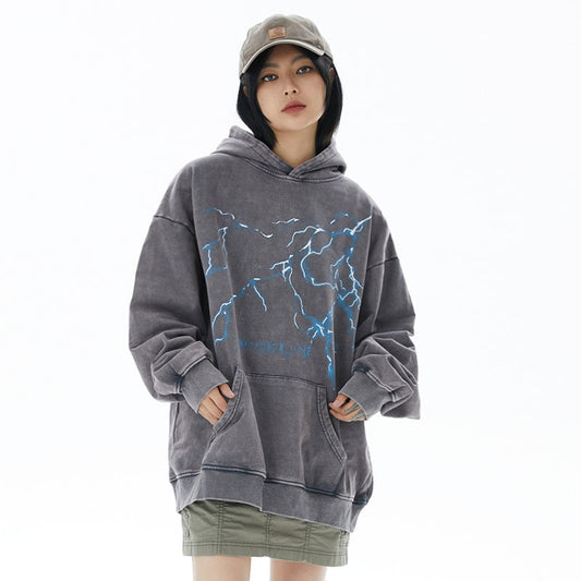 Sudadera Hoodie Oversize Estilo Hip Hop Americana para Hombre