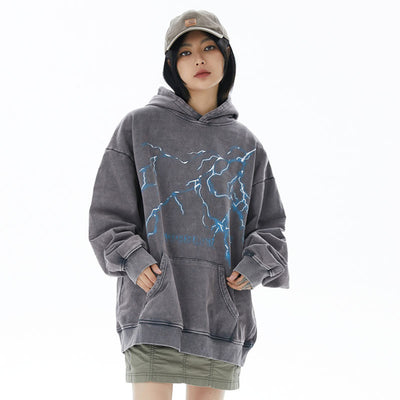 Sudadera Hoodie Oversize Estilo Hip Hop Americana para Hombre