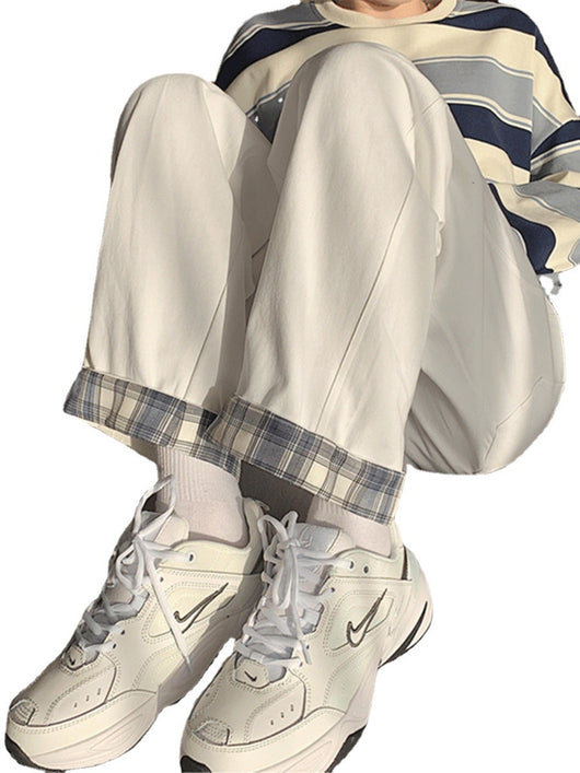 Pantalones Cargo de Cintura Alta Nine-point en Denim Casual - Image 2